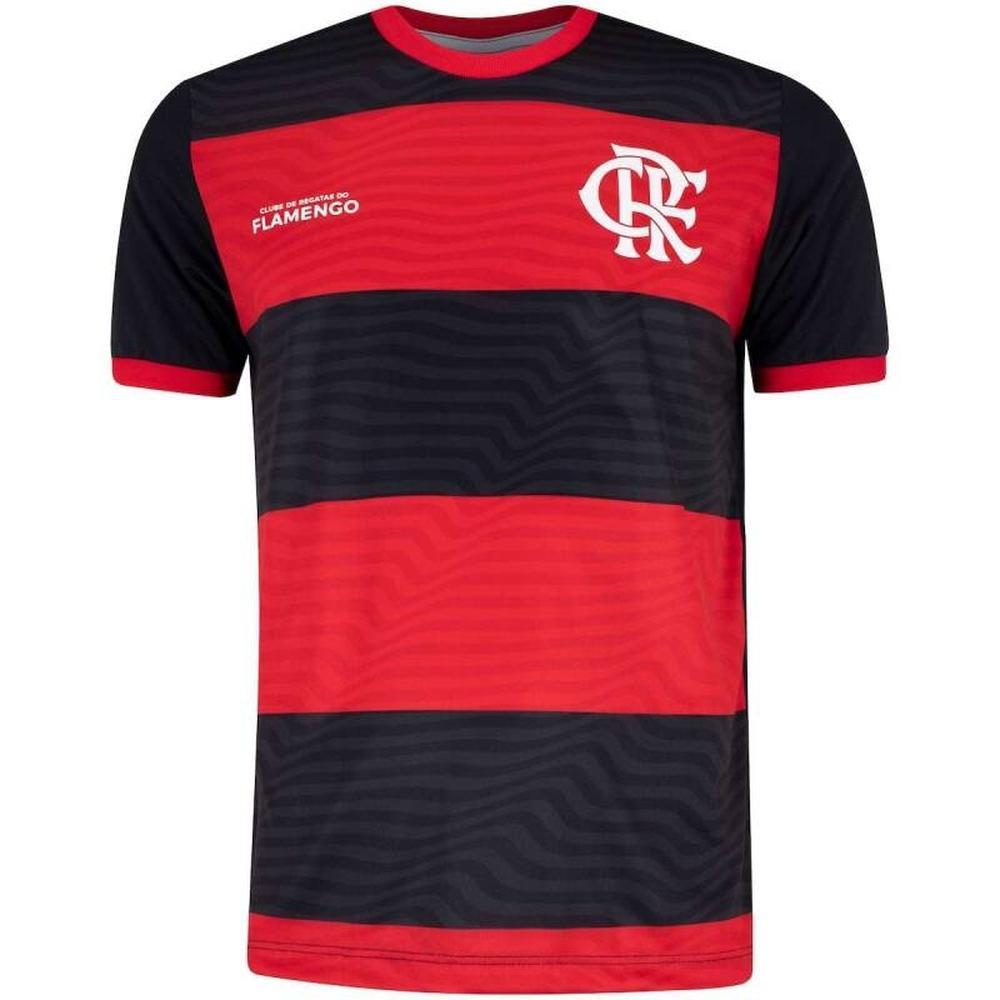 Camiseta Braziline Flamengo Emoção - Masculina - Vermelhop
