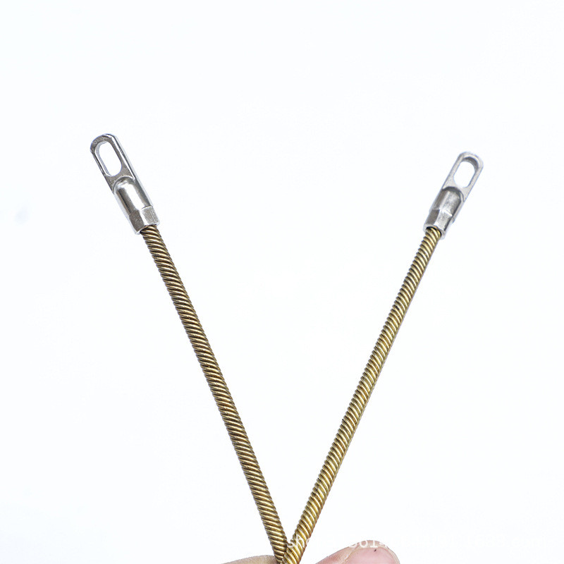 Ferramenta de passagem de fios para eletricistas, puxador de fios, ferramenta de passagem de fios com mola, ferramenta d