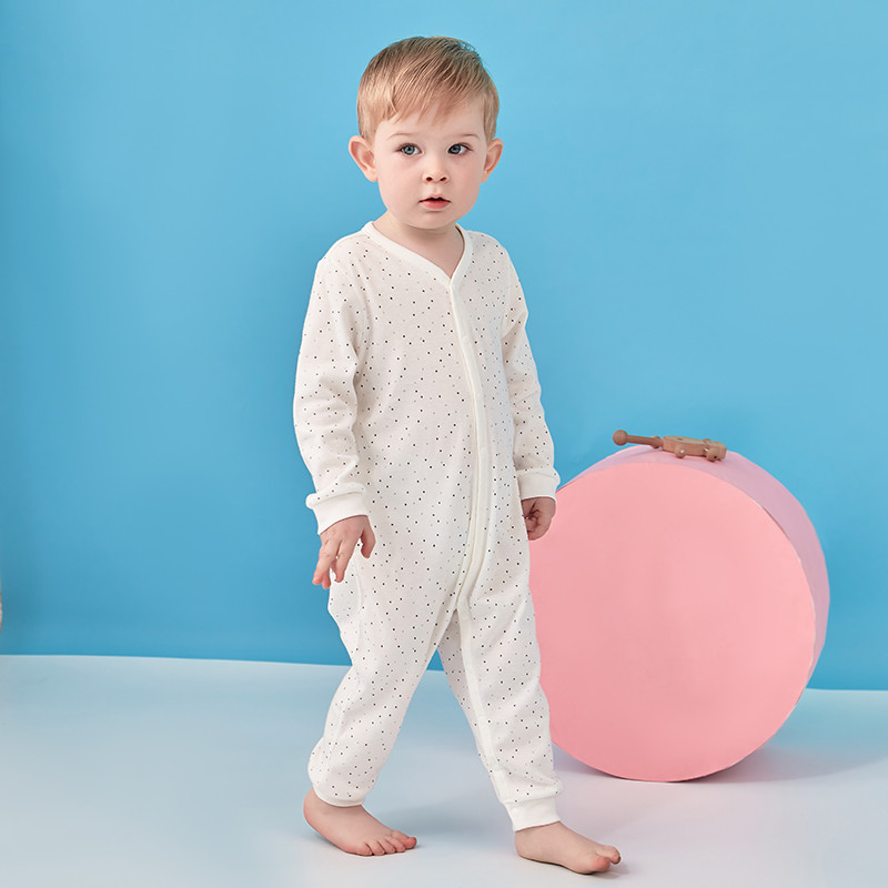 Bebê primavera roupas macacão de algodão puro 0-1 anos de idade 2 roupas de bebê primavera outono inverno macacão roupa 