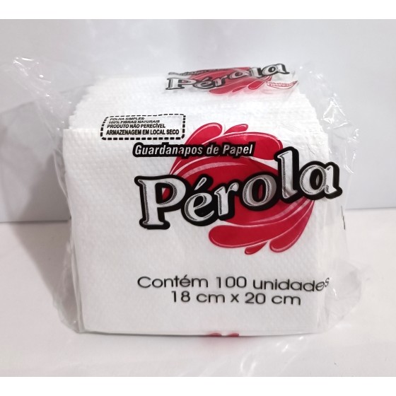 Kit 100 a 1000 Guardanapo Pérola de Papel Branco, 18x20, Mesa Balcão Padaria Lanchonete Restaurante em Oferta na Shopee