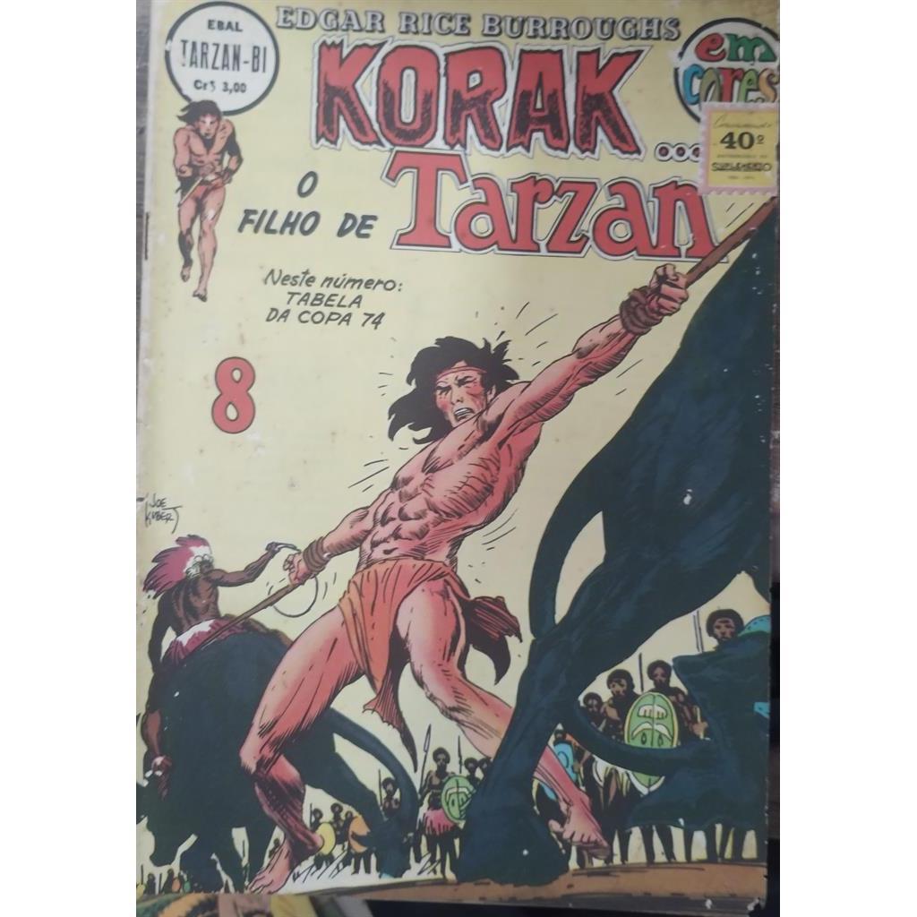 Korak, o filho do tarzan autor Edgar Rice Burroughs