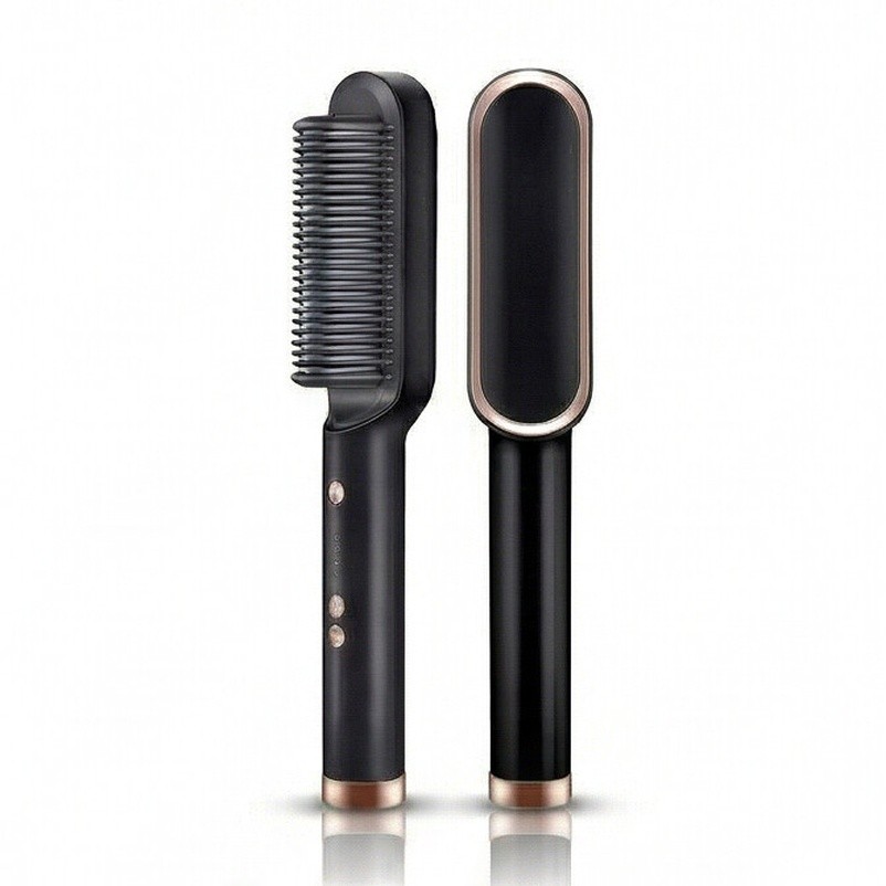 Escova Secadora 5 em 1 Bivolt Profissional Cerâmica Alisadora Modeladora Anti Frizz