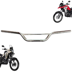 Guidão Sahara 300 Xre 190 Cromado - G76