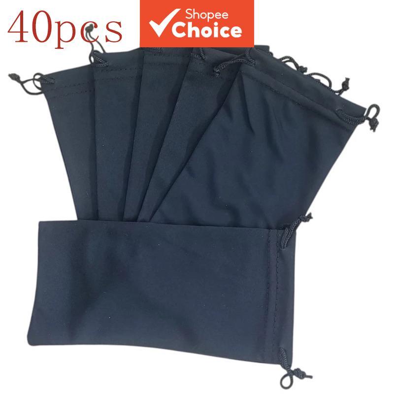 Óculos De Sol Portáteis 40 Peças Capa Protetora Saco De Armazenamento De Prescrição Relógio/Bolsa De Joias Estojo