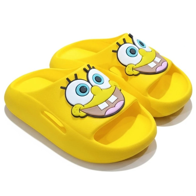 CHINELO NUVEM INFANTIL AMARELO DESENHO ANIMADO