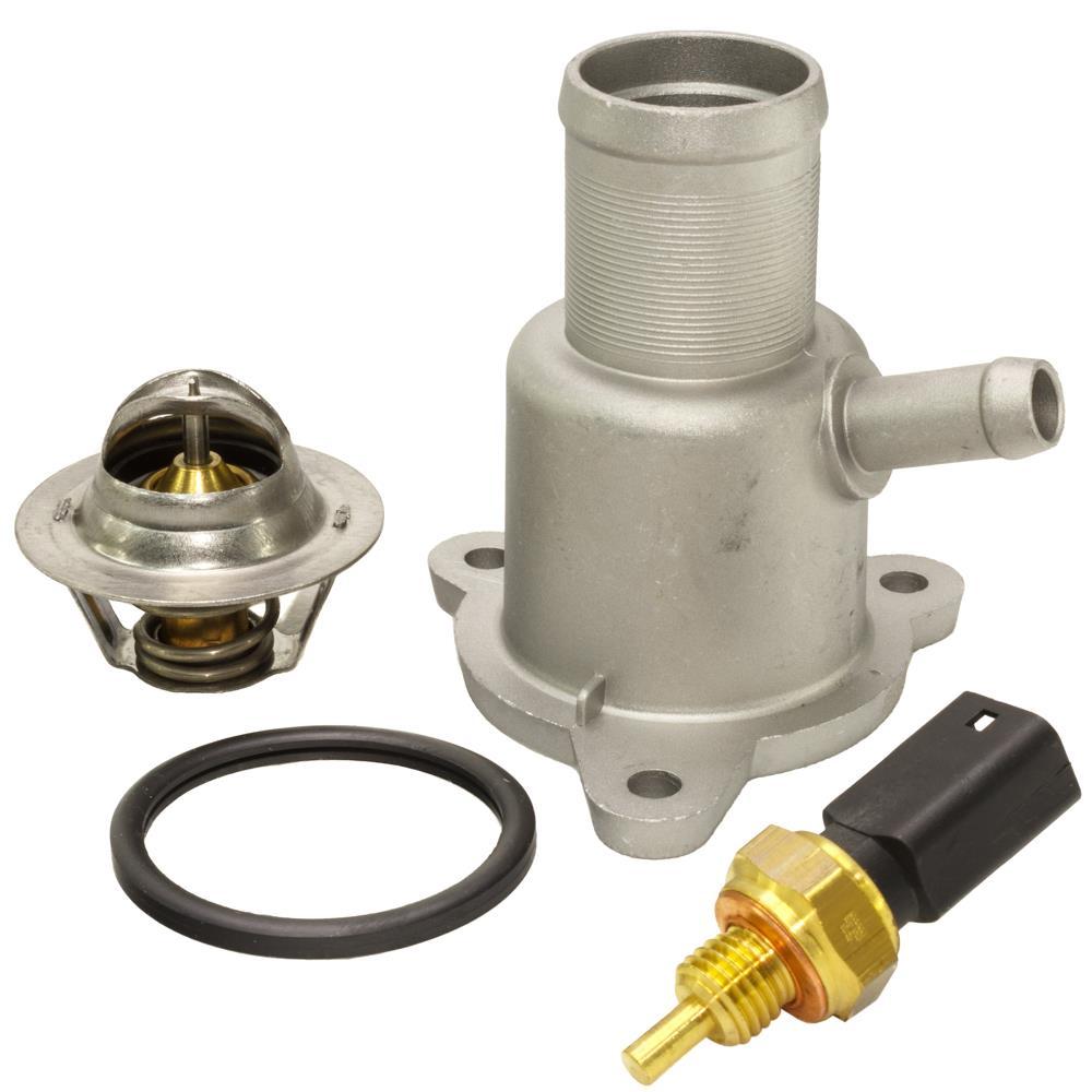 Kit Válvula Termostática  Plug Temperatura Clio Duster Kangoo Logan Megane Oroch Sandero Symbol