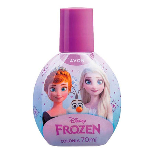 Colônia Princesinha Frozen Infantil Para Meninas Avon 70ml