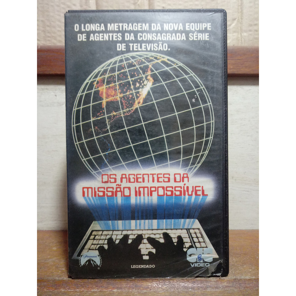 Vhs Os Agentes Da Missão Impossível - Peter Graves