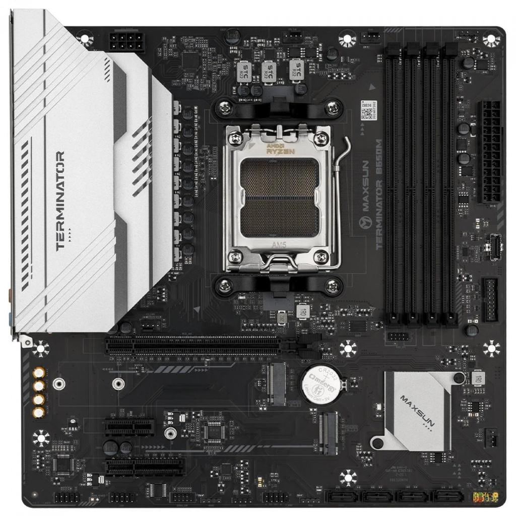 Placa Mãe Maxsun Terminator B650M, Chipset B650, AMD AM5, mATX, DDR5 em Oferta na Shopee