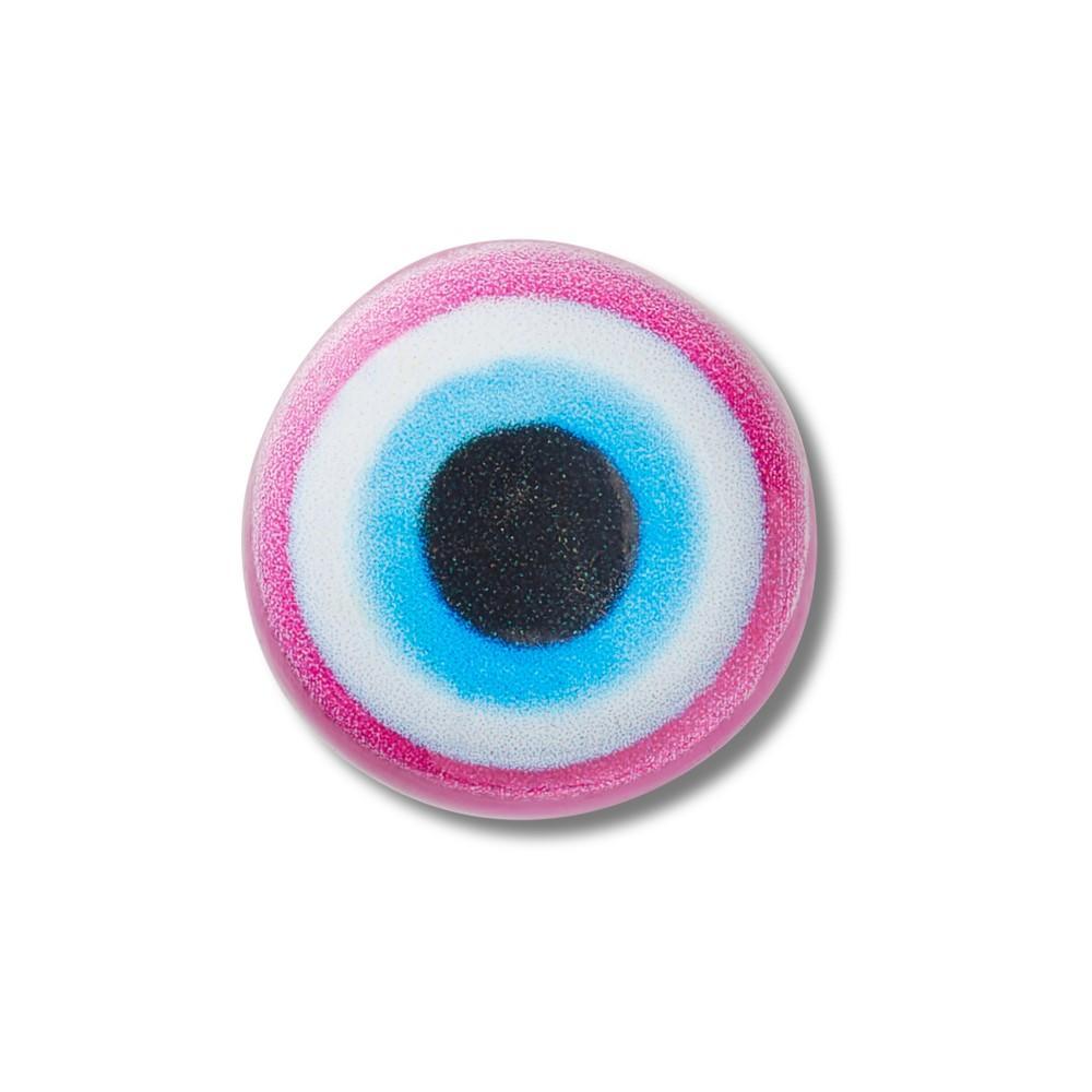 Jibbitz™ Olho Mal Rosa Único em Oferta na Shopee