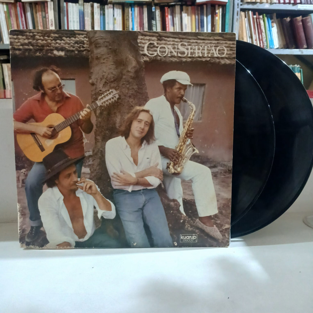 VINIL arthur moreira lima/ elomar/ heraldo do monte/ paulo moura LP duplo consertão