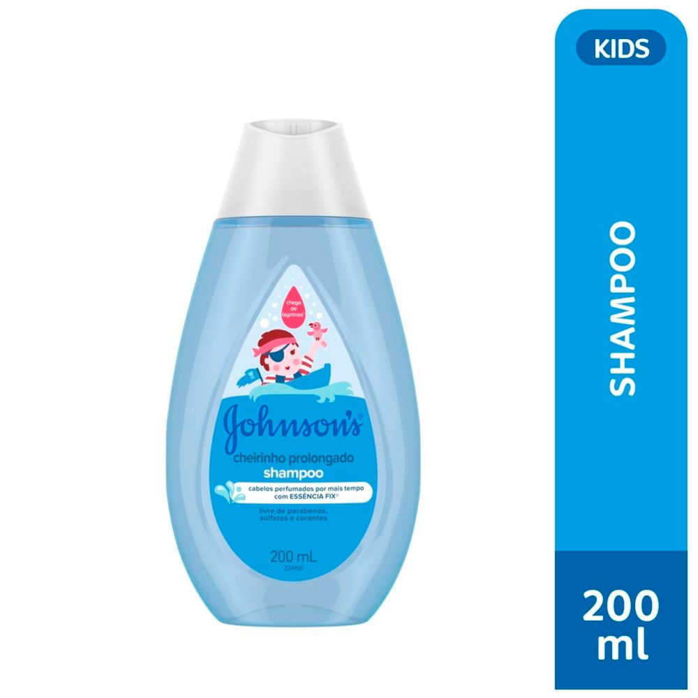 Detalhes do Shampoo Johnson's Cheirinho Prolongado 200ml