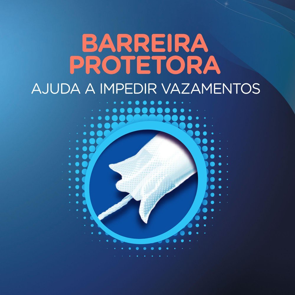 Detalhes do Absorvente Interno Tampax Super Plus 10 unidades