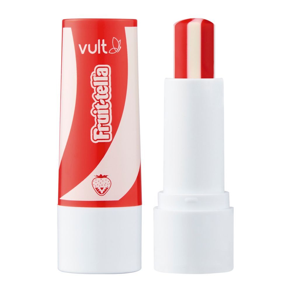 Detalhes do Balm Labial Vult Fruit-Tella Morango Com Creme 3,5G