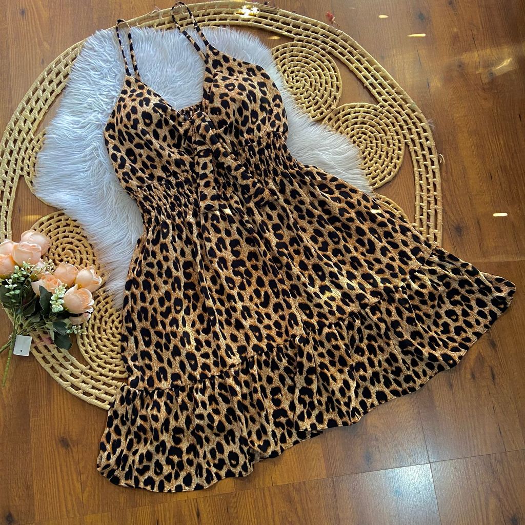 Vestido feminino plus size duna de alça 46 a 50 com bojo em Oferta na Shopee