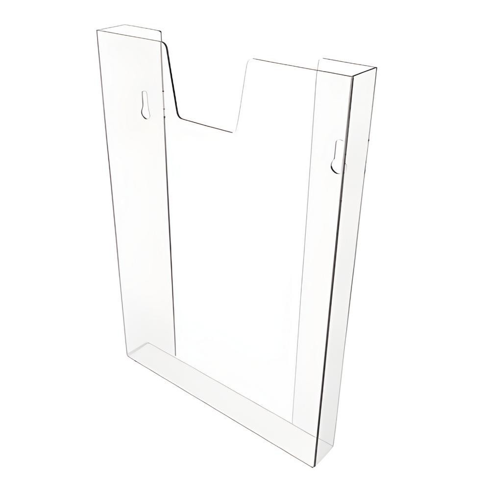 Display Porta Folha Prontuário De Parede A4 Acrílico Ps