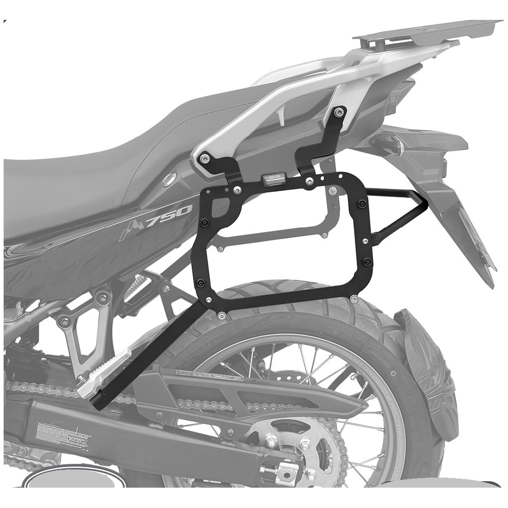 SUPORTE MALA BAU LATERAL HONDA XL 750 TRANSALP 2026~ SCAM