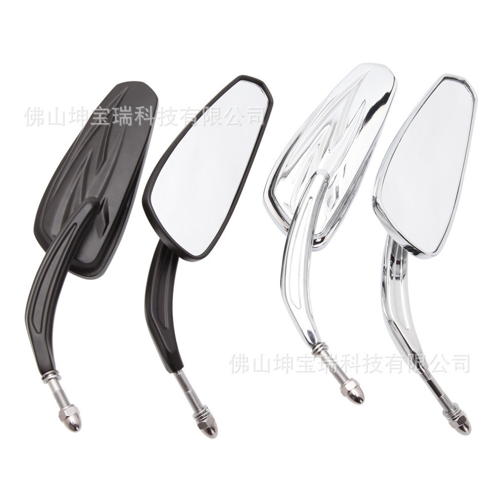 Espelho modificado para motocicleta CNC, espelho retrovisor Universal de alta qualidade, estoque pronto