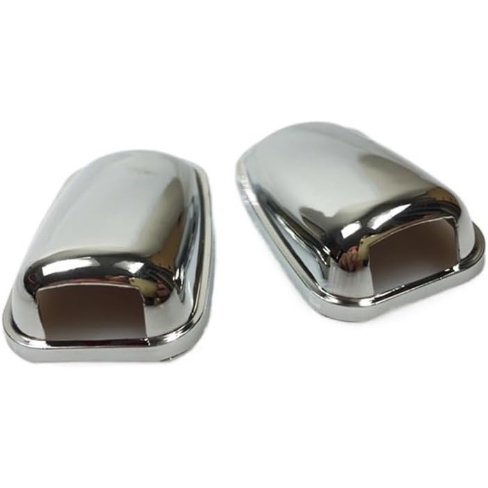 Cabeça De Arruela De Para-Brisa Dianteiro Cromado , Bico De Spray De Água , Limpador De Jato Guarnição Ford Focus MK3 Mo