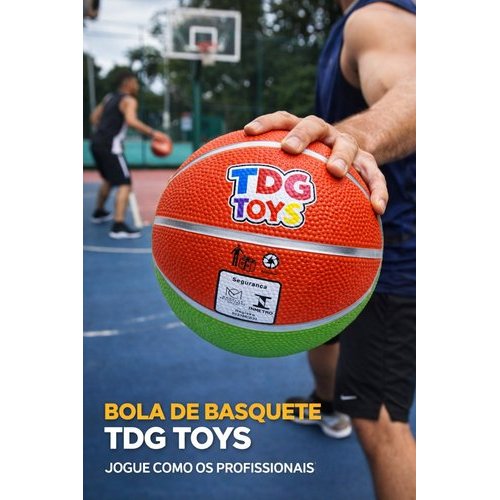 Bola Basquete Infantil Vinil Texturizada Duravel Grip Antiderrapante Recreacao Esportiva