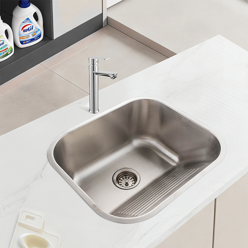 Cuba Inox Lavanderia Tanque Inox Moderno 3 Tamanhos Alta Durabilidade 43x37 / 44x44 / 55x45 CM em Oferta na Shopee