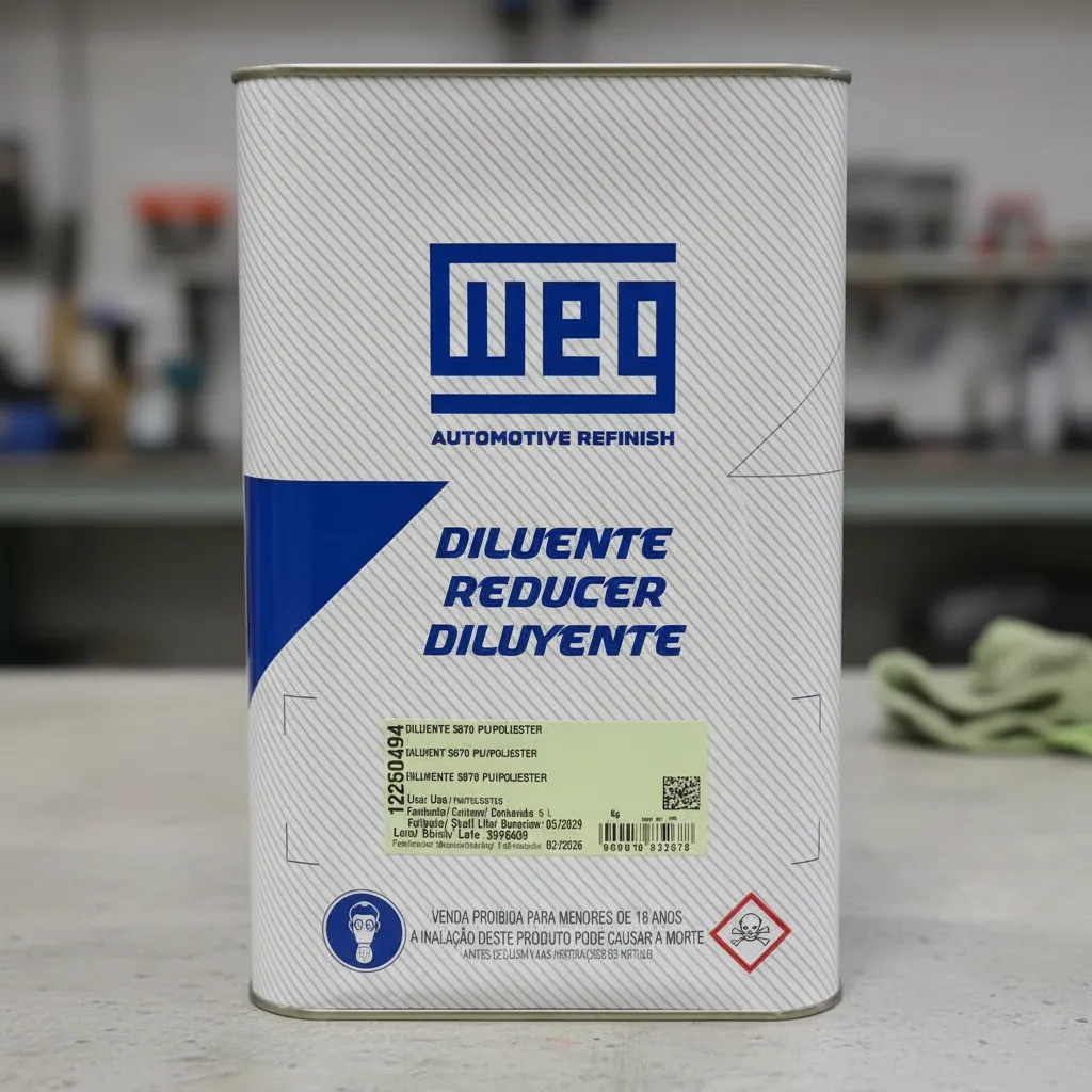 Diluente Para PU E Poliester  WEG 5870  5L Automotivo
