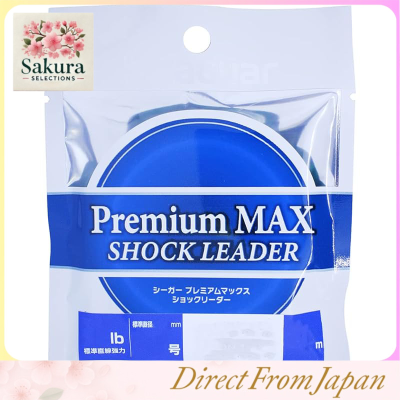Seaguar Linha Fluorocarbono Premium Max Shock Leader para Pesca