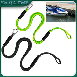 Cordas elásticas de amarração para barcos jet skis cordas elásticas de amarração extensíveis absorção de impacto