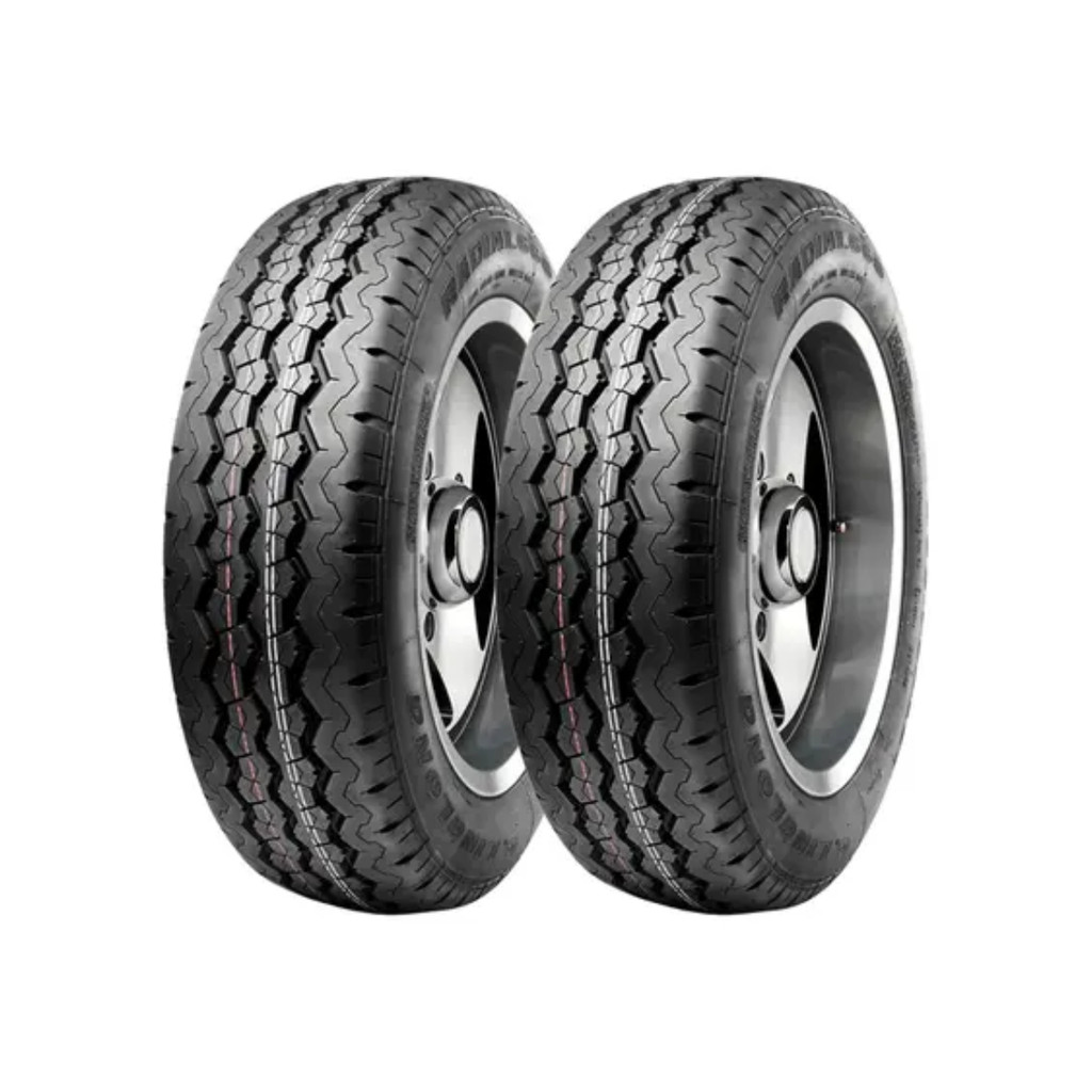 Kit 2 pneus Linglong Aro 16 235/65 8PR 115/113 Radial 666