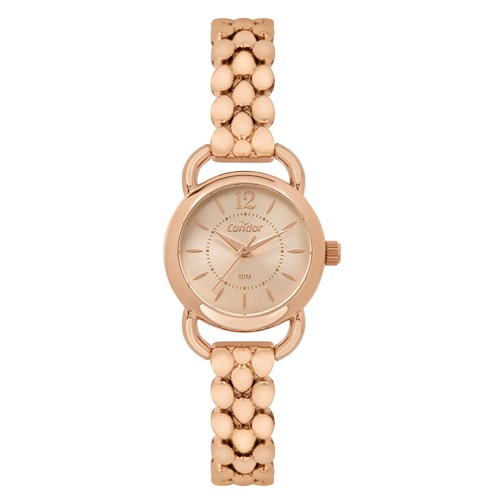 Relógio Condor Feminino Mini Joia Rosé - CO2035NSK/5J