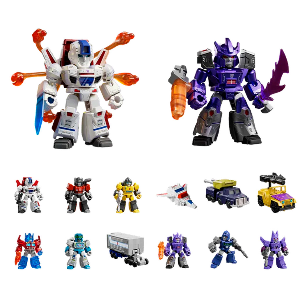 Boneco Articulado Montável Blokees Transformers Defender 05 Traitor to Tyranny Colecionável Model Kit
