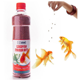 Ração Para Carpas Peixe Goldfish Colour Bits 220g