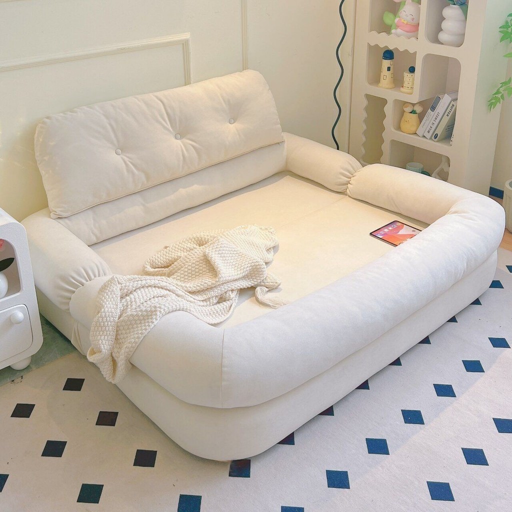 Canil Humano Sofá Preguiçoso Reclinável Pode Dormir Tatami Quarto Duplo Sofá Pequeno Sofá Cama Dobrável