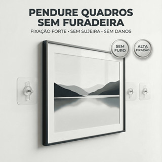 Kit 50 Adesivo de Fixação Sem Furo para Parede Suporte Forte Fácil de Colar em Oferta na Shopee