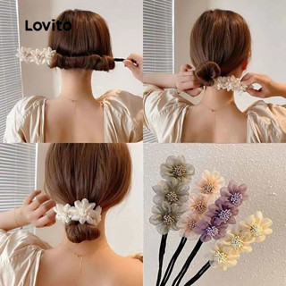 Lovito Grampos de Cabelo de flores LCS31A63 em Oferta na Shopee