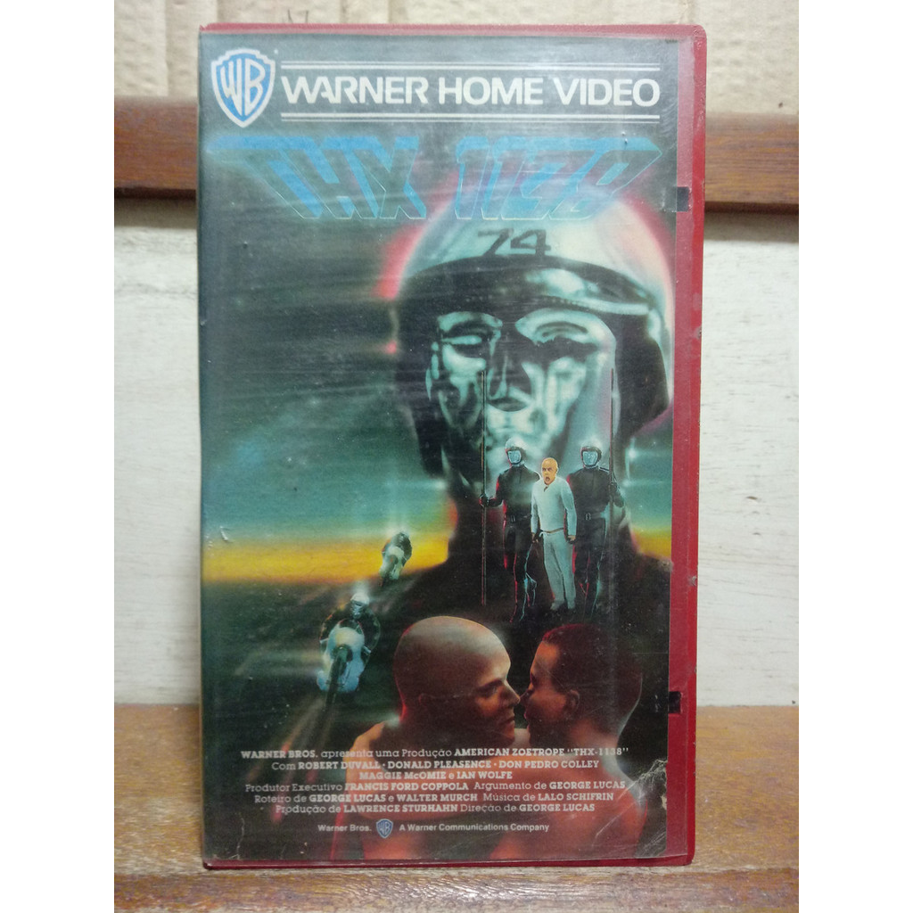 Vhs Vhs Thx 1138 - George Lucas - Robert Duvall