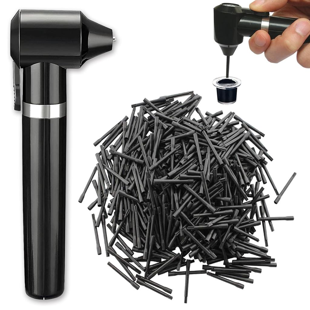 Kit de Misturador de Tinta para Tatuagem Rayyl - Inclui Máquina de Mistura de Tinta para Tatuagem com 100 Bastões de Mis