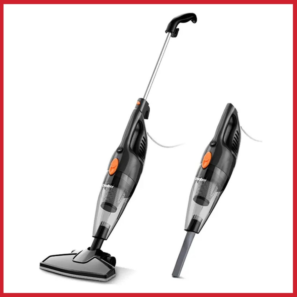 Aspirador de Pó Vertical Gaabor 2 em 1 Doméstico Leve Preto 16.000Pa Sucção Forte em Oferta na Shopee