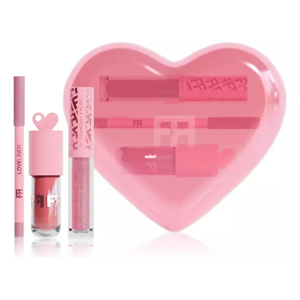 KIT FRAN LOVE  2 Gloss Labial + 1 Lápis Labial Franciny Ehlke