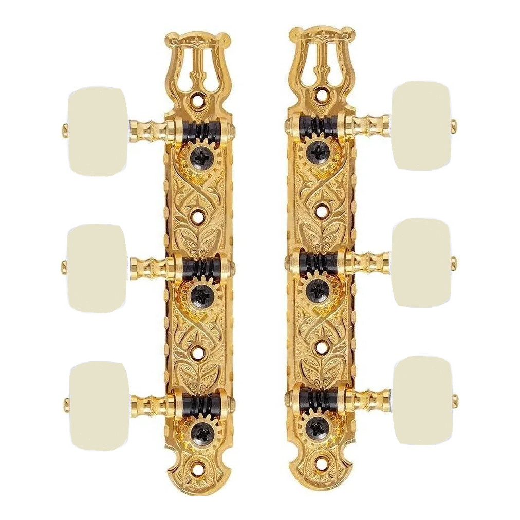 Tarraxa Gotoh P/ Violão Clássico Nylon Dourada 35g1600-ei