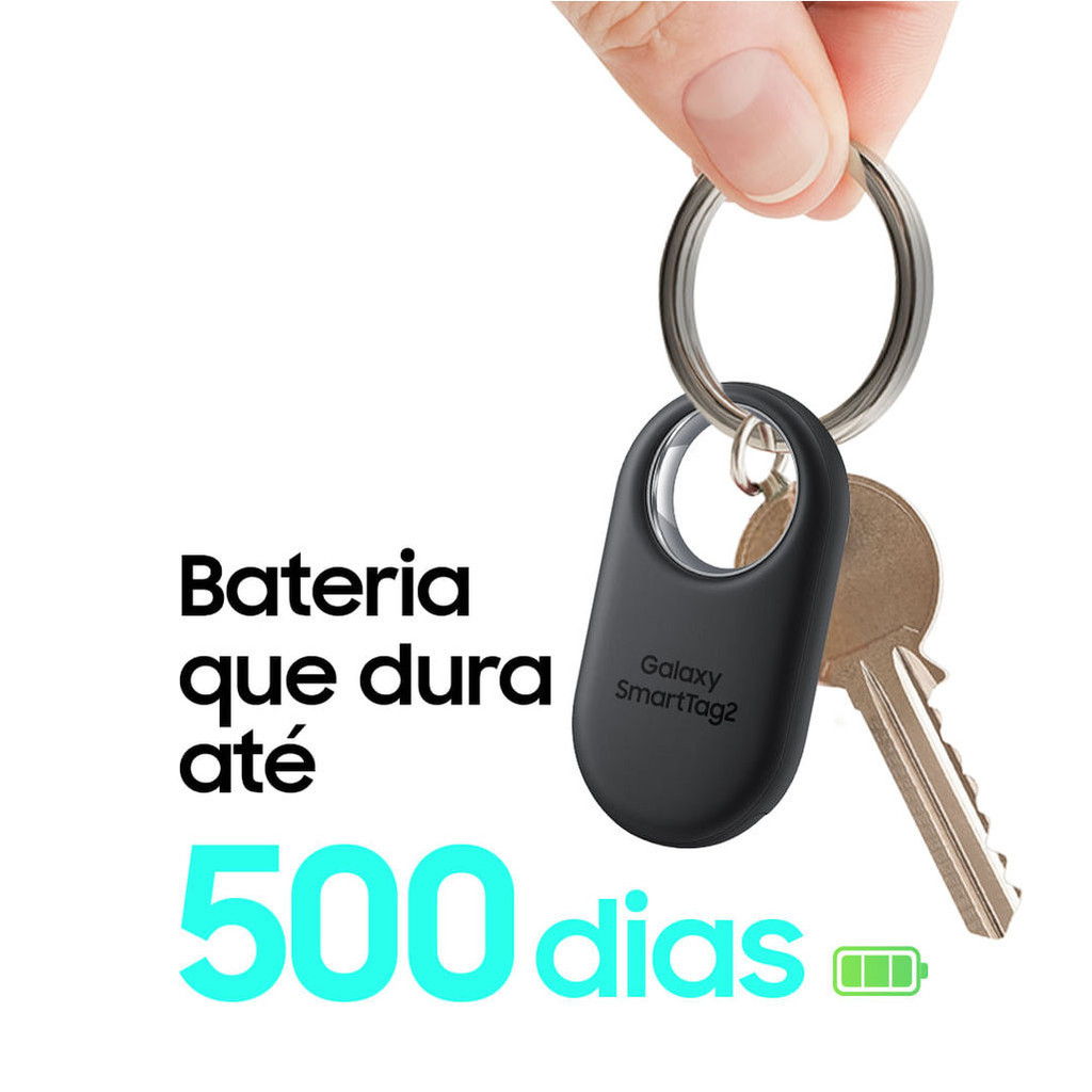 Detalhes do Galaxy SmartTag2  Localizador (Pacote Unitário)