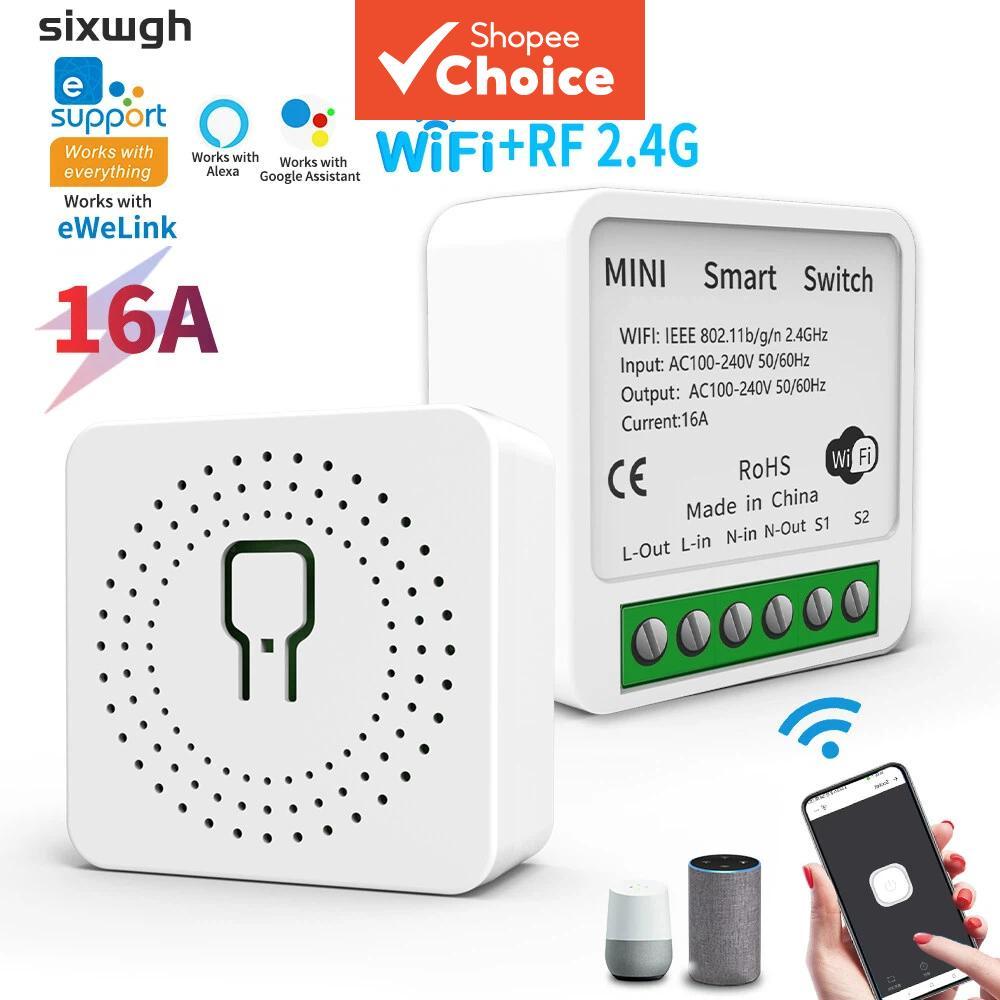 EWeLink WiFi Smart Switch App Control Suporte Alexa Google Home Voice
