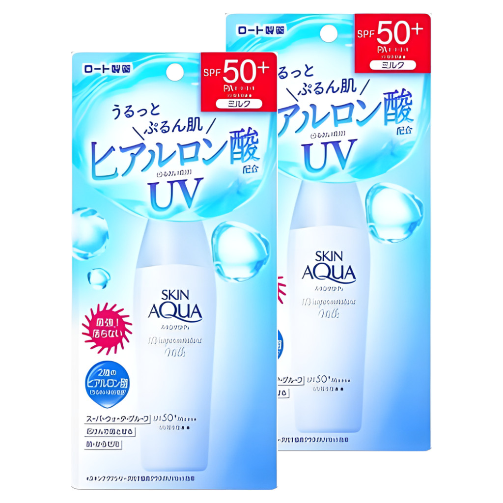 Skin Aqua Super Moisture Milk FPS 50 - Kit com 2 Un
