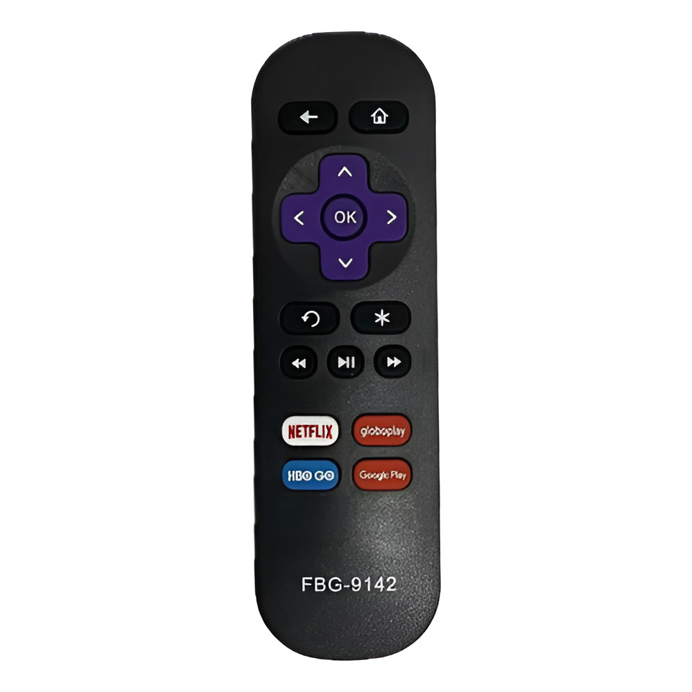 Controle Para Roku Tv Express Netflix Hbo Go 9142