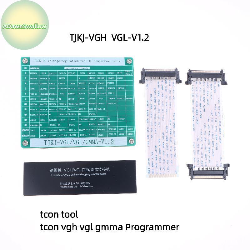 ADS Modificação Técnica Placa Lógica Tensão Programador De Regulação Online VGH VGL VCOM Huaxing LG AUO HKC BR