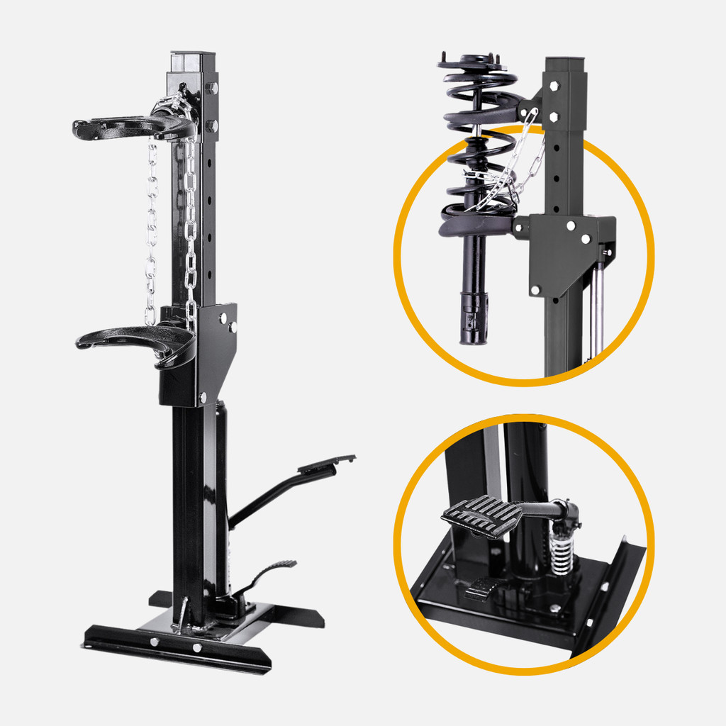 Encolhedor de Mola Automotiva Hidráulico Reforçado Universal 1 Ton 1000kg Suspensão Dianteira Traseira Motos Carros SUVs