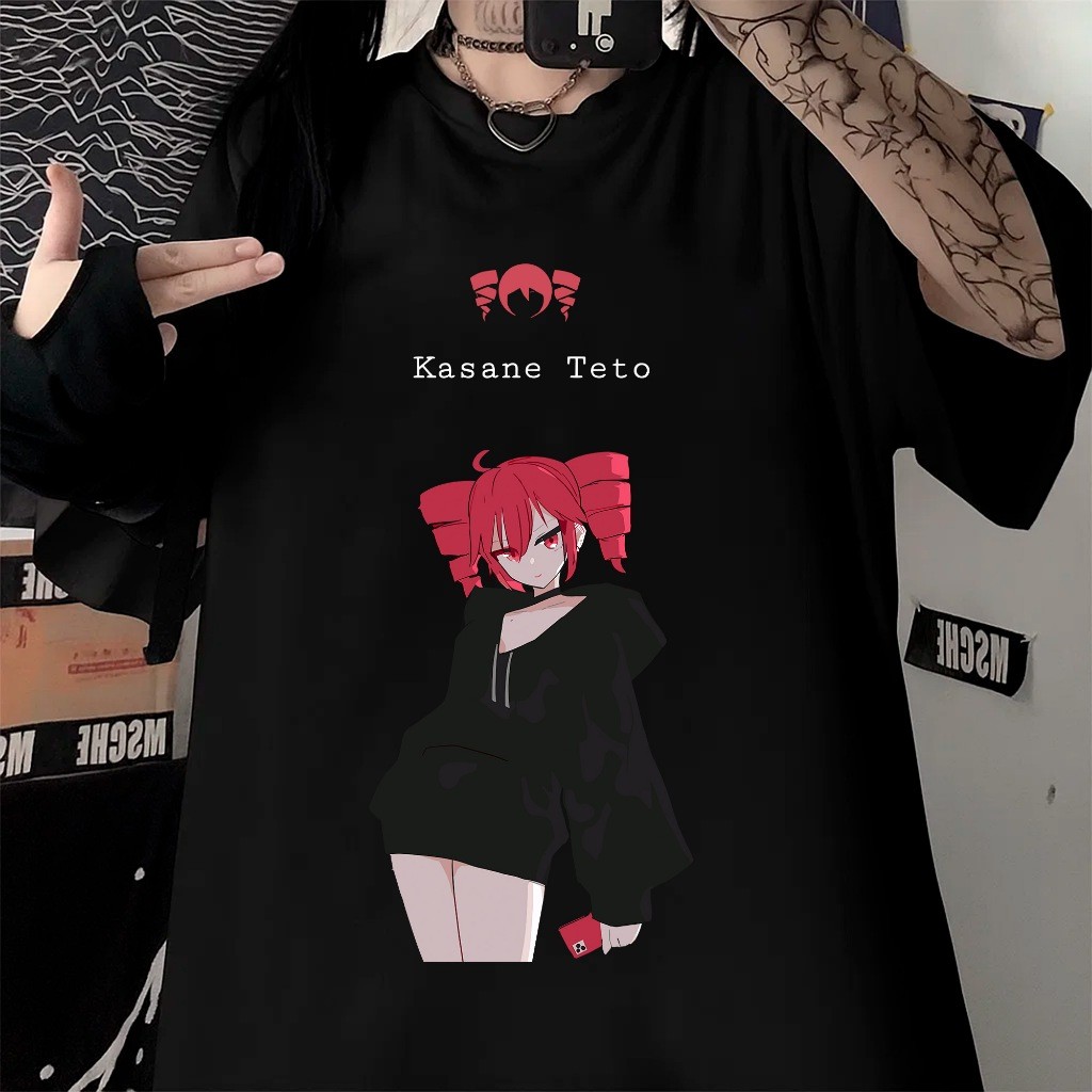 Camisa Camiseta Blusa Vocaloid  Teto Anime 100% Algodão Unissex Estampada Slim Várias Cores