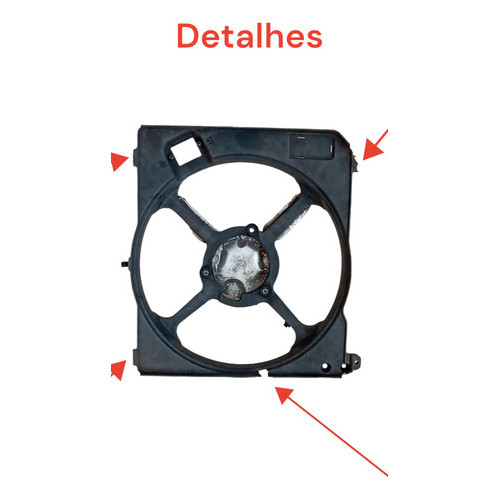 Defletor Da Ventoinha Radiador Fiat Marea Brava 99 811300200