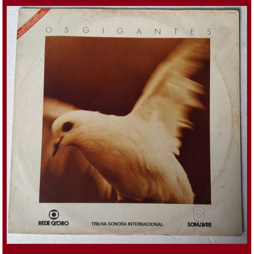 Vinil Trilha Internacional Os Gigantes - Álbum De Música