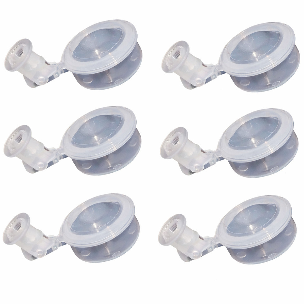 KIT 6 A 1  Bóias para filtros de barro anti transbordamento / Universal para velas de filtro em Oferta na Shopee